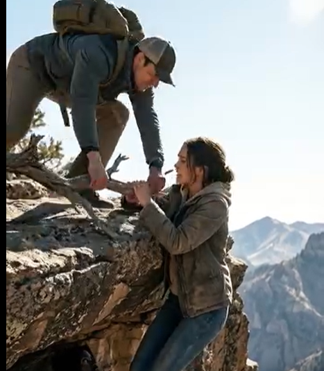 „Mój mąż powiedział, że góra mi pomoże – »Świeże powietrze, trudne wspinaczki, silne ciało… to sprawi, że urodzenie dziecka będzie łatwiejsze«, wyszeptał z tym swoim idealnym uśmiechem. Ale im wyżej wchodziliśmy, tym bardziej wszystko wydawało się nie tak. Wtedy usłyszałam go za sobą: »Jeszcze tylko krok bliżej, a wszystko będzie wyglądało jak wypadek«. Zanim zdałam sobie sprawę, że ta wspinaczka to pułapka, krawędź była już pod moimi stopami… a ktoś inny czekał na dole”.