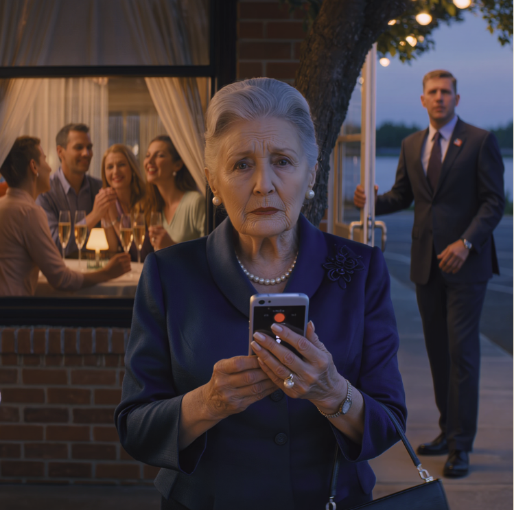 Mój syn napisał SMS-a: „Obiad odwołany”, ale kiedy dotarłem do restauracji, odkryłem, że jedzą potajemnie beze mnie, a ja płacę. Nie krzyczałem. Uśmiechnąłem się, poprosiłem menedżera o chwilę i przyniosłem „niespodziankę”, która sprawiła, że ​​każdy widelec zamarł w powietrzu.