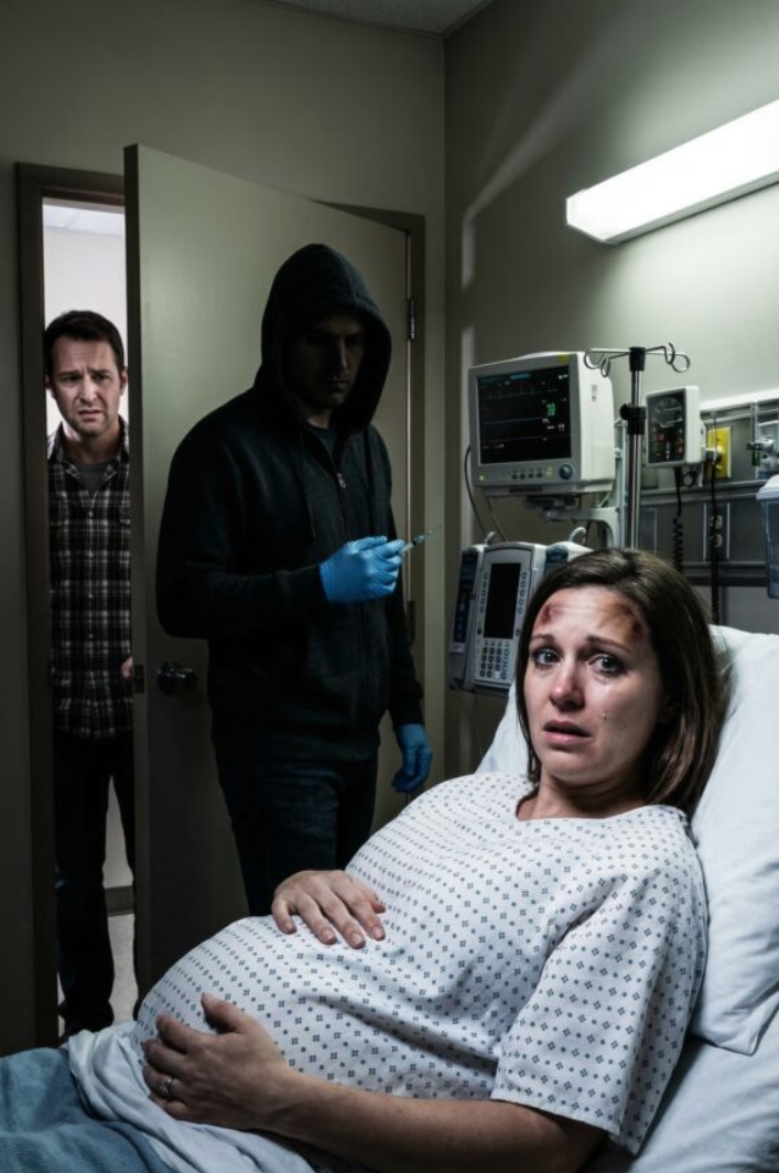 „Jakimś cudem przeżyłam wypadek – i moje dziecko też. Wciąż drżałam na ostrym dyżurze, kiedy drzwi zaskrzypiały i do środka wszedł cień. »Powinnaś była umrzeć dziś w nocy« – wyszeptał mężczyzna, unosząc rękę w moją stronę. Wtedy zobaczyłam prawdę w jego oczach, w jego milczeniu, w przerażeniu, które nastąpiło: mój mąż nie omieszkał mnie zabić na drodze… i przyjechał, żeby dokończyć dzieła. Ale dlaczego?”