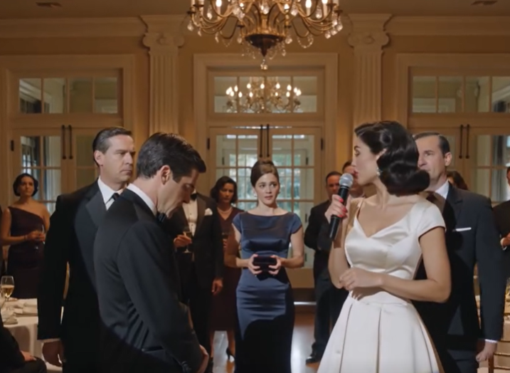 „Ochrona. Usuńcie tę bezużyteczną kobietę” – powiedziała moja macocha do mikrofonu na przyjęciu emerytalnym mojego ojca, gdy stał w smokingu i wpatrywał się w podłogę – ale w chwili, gdy wyszedłem z aksamitnym pudełkiem matki, wykonałem jeden telefon i odkryłem dokument prawny, który schowała dla mnie lata temu, kobieta, która przez dwie dekady wymazywała mnie z pamięci, nagle stanęła u moich drzwi, błagając o wysłuchanie.