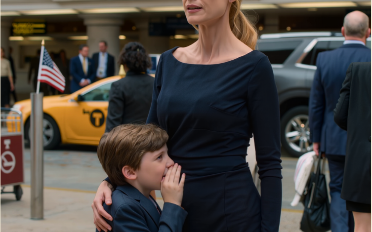 Mój synek ostrzegł mnie przed swoim tatą – i jedna chwila ciszy zmieniła wszystko… Kiedy mój mąż wsiadł do samolotu w podróż służbową, mój sześcioletni syn nagle wyszeptał: „Mamo… Chyba jeszcze nie powinniśmy wracać do domu. Dziś rano usłyszałem, jak tata mówi coś, co mnie naprawdę przeraziło”. Postanowiłem więc na chwilę się nie zbliżać. Ale nic nie mogło mnie przygotować na to, co zobaczyłem później.