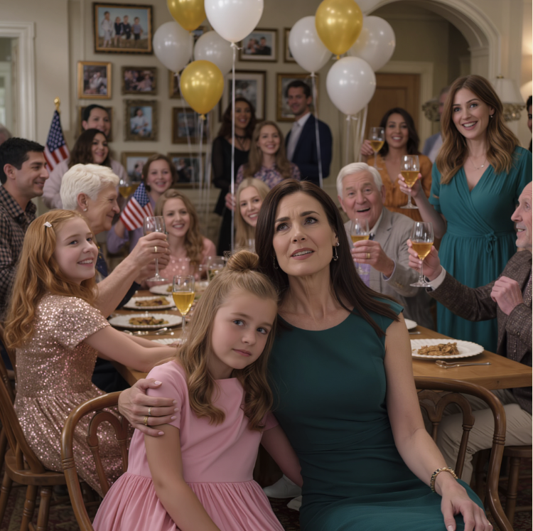 W rocznicę ślubu moich rodziców celowo wymazali moją 12-letnią córkę. Nazywali ją „Głupią”, podczas gdy jej kuzynka była chwalona i celebrowana. Potem, tuż na przyjęciu, ogłosili, że kuzynka odziedziczy wszystko – od domu po fundusz powierniczy. Nie płakałam. Wstałam, uśmiechnęłam się i powiedziałam, że moja córka… Moi rodzice zbladli.