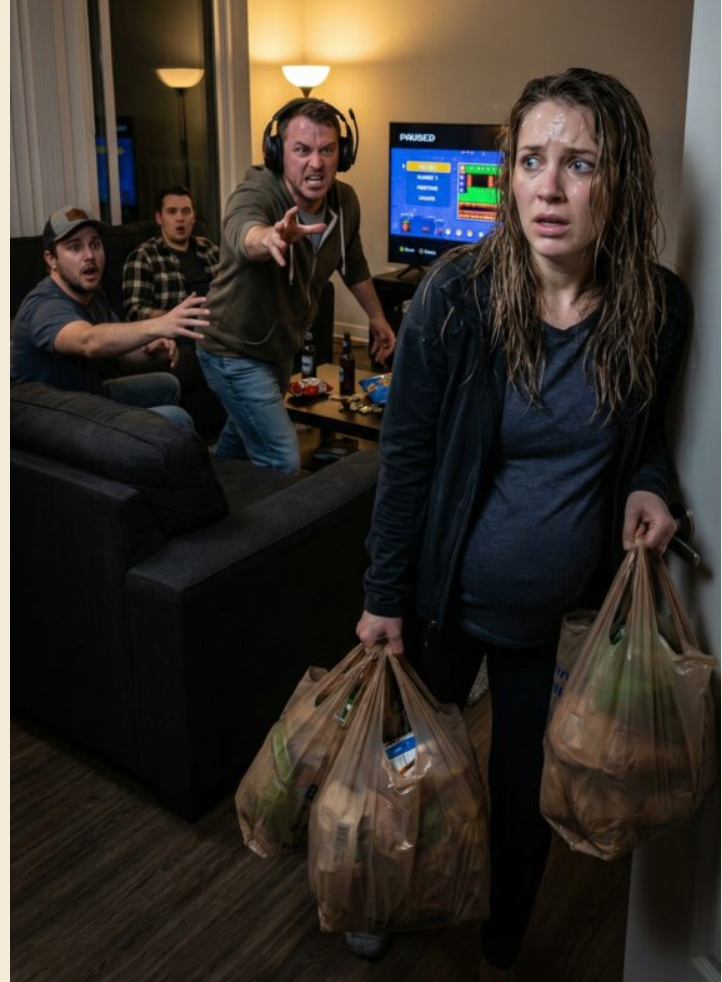 W dziewiątym miesiącu ciąży, wchodzę po schodach, a torby z zakupami wrzynają mi się w opuchnięte dłonie – pot kapie, oddech zapiera mi dech. Otwieram drzwi i zamieram: mój mąż gra z przyjaciółmi. Warczy: „Nie wiesz, która godzina? Idź gotować!”. Szepczę: „Jestem zmęczona… daj mi tylko odpocząć”. Rzuca się do przodu. „Przestań udawać!”. Dostaje policzek w twarz. Gotuję i tak. Kiedy odstawiam tacę, on ją otwiera – i blednie śmiertelnie. Bo pod talerzami… leży papier rozwodowy. I tym razem nie błagam. Wychodzę.