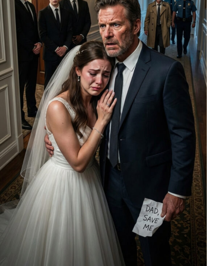 Moja córka wyszła za mąż za młodego milionera i wszyscy mówili, że byli idealną parą. Kiedy tańczyliśmy, dyskretnie wsunęła mi kopertę do kieszeni – w środku znalazłem liścik: „Tato, pomóż mi”. Zamarłem i…