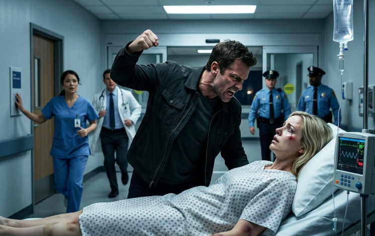 Po poważnym wypadku samochodowym trafiłam do szpitala. Mój mąż wpadł do pokoju, wściekły. „Dość tej teatralności!” krzyknął. „Wynoś się z łóżka – nie będę na to marnował pieniędzy!”. Złapał mnie, próbując ściągnąć z materaca. Kiedy zaczęłam się szarpać, uderzył mnie pięściami w brzuch. To, co się potem wydarzyło, przerosło moje najśmielsze oczekiwania…