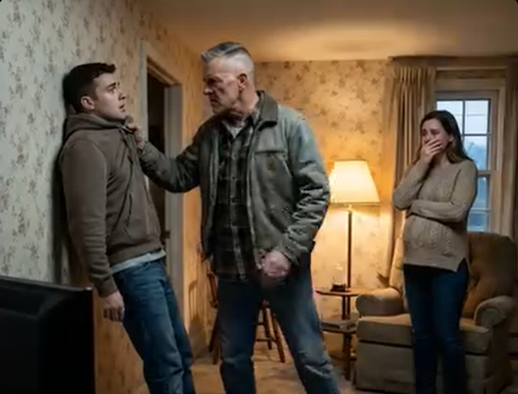 Nigdy nie powiedziałem zięciowi, że jestem najbardziej przerażającym sierżantem w historii piechoty morskiej. Zmuszał moją ciężarną córkę do szorowania podłóg, podczas gdy on grał w gry wideo. „Nie trafisz w żadne miejsce, to nie jesz” – zadrwił. Nie mogłem już tego znieść. Kopnąłem kabel zasilający, wyłączając mu grę. Podskoczył wściekły. „Ty stary, szalony głupcze!” Zanim zdążył mrugnąć, przycisnąłem go za gardło do ściany, z nogami zwisającymi z podłogi. „Słuchaj uważnie, robaku” – warknąłem. „Rozpoczyna się obóz szkoleniowy”.