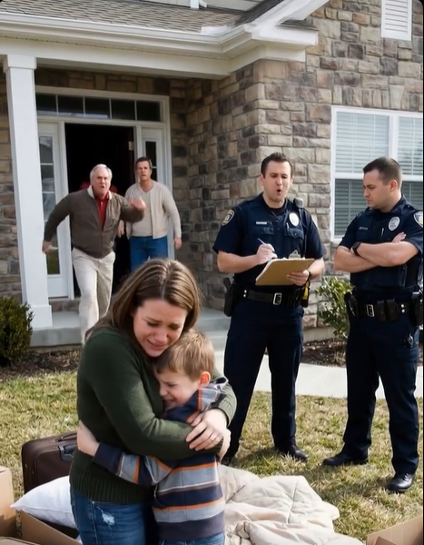 Przez chwilę nie mogłem mówić. „Mówisz, że ten dom jest… mój?” – zapytałem. Policjant skinął głową i pokazał mi dokumenty.