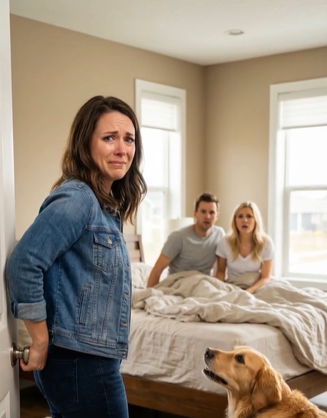 Właśnie wróciłam do domu, gdy mój pies – którego hoduję od szczeniaka – zaczął dziko szczekać na drzwi naszej sypialni. Serce waliło mi jak młotem, gdy je otworzyłam. Ubrania walały się po podłodze. Wtedy usłyszałam szept: „Czekaj… ona jeszcze nie powinna wrócić”. Zaparło mi dech w piersiach. Mój najlepszy przyjaciel. Mój mąż. W moim łóżku. Stałam tam jak sparaliżowana. I wtedy mój pies znowu warknął… jakby wiedział coś, czego ja nie wiedziałam.