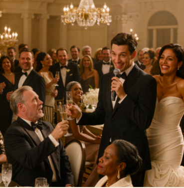 Próbowali mnie upokorzyć na ślubie mojej córki — dopóki jego wujek nie otworzył teczki i cała sala nie ucichła.