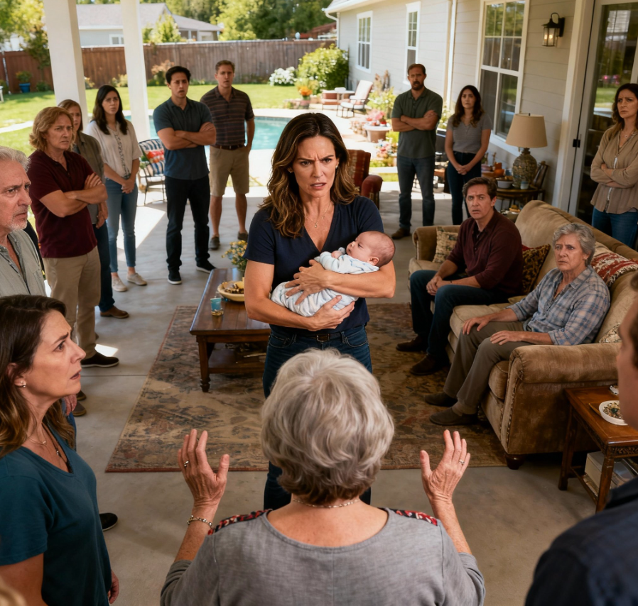 Teściowa zmieniła imię mojemu dziecku, gdy byłam nieprzytomna. Kazałam jej to wyjaśnić całemu zjazdowi rodzinnemu.