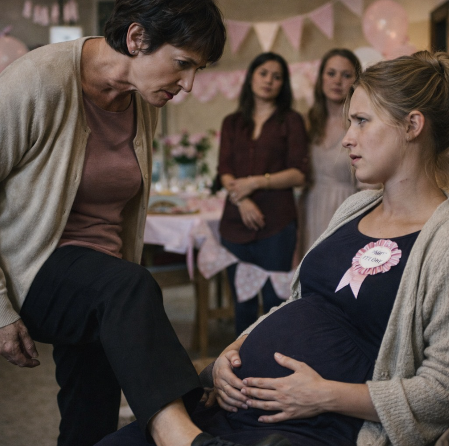 Mama weszła na mój baby shower i powiedziała chłodno: „Myślisz, że możesz urodzić przed siostrą?”. „Nigdy. Jedynym prawdziwym wnukiem jest jej wnuczka”. Potem uniosła stopę w kierunku mojego ciążowego brzucha. Skuliłam się z bólu, gdy siostra popijała wino i uśmiechała się ironicznie. Tata dodał: „Niektóre córki po prostu nie znają swojego miejsca.