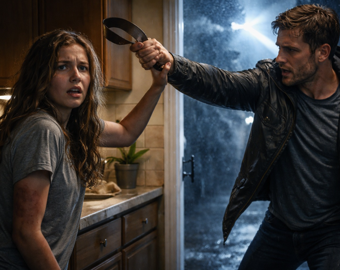 Każdej nocy liczyłam siniaki, jakby były częścią mojej rutyny przed snem. „Proszę, mamo… Nic nie zrobiłam” – wyszeptałam, ale jej oczy były zimniejsze niż pasek w jej dłoni. Aż pewnego burzowego wieczoru ktoś zapukał do naszych drzwi. Nieznajomy wszedł do środka, spojrzał mi prosto w oczy i powiedział: „W końcu cię znalazłam”. W tym momencie wszystko, co znałam, zaczęło się rozpadać.