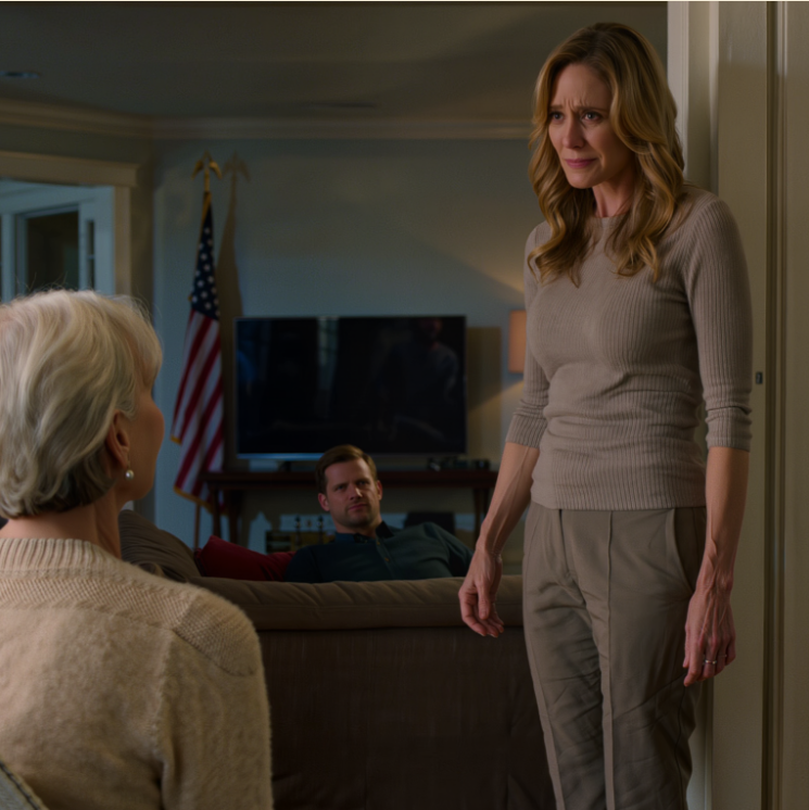 Synowa wyłączyła telewizor tuż przede mną i powiedziała to tak, jakby żegnała kogoś, kto tam mieszka, za darmo: „Idź oglądać na górę do swojego pokoju. Od teraz ta przestrzeń jest dla nas i powinieneś zrozumieć swoje miejsce w tym domu”. Mój syn siedział tam w milczeniu, podczas gdy jego żona upokarzała jego własną matkę, a ja cicho wziąłem klucze i wyszedłem w zimną noc – ale to mężczyzna w garniturze, który stanął w drzwiach następnego ranka, uświadomił komuś, że właśnie popełniono bardzo duży błąd.