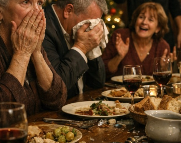 Podczas naszej kolacji wigilijnej moja synowa śmiała się z rodzinnej pamiątki — to, co wydarzyło się później, zmieniło wszystko