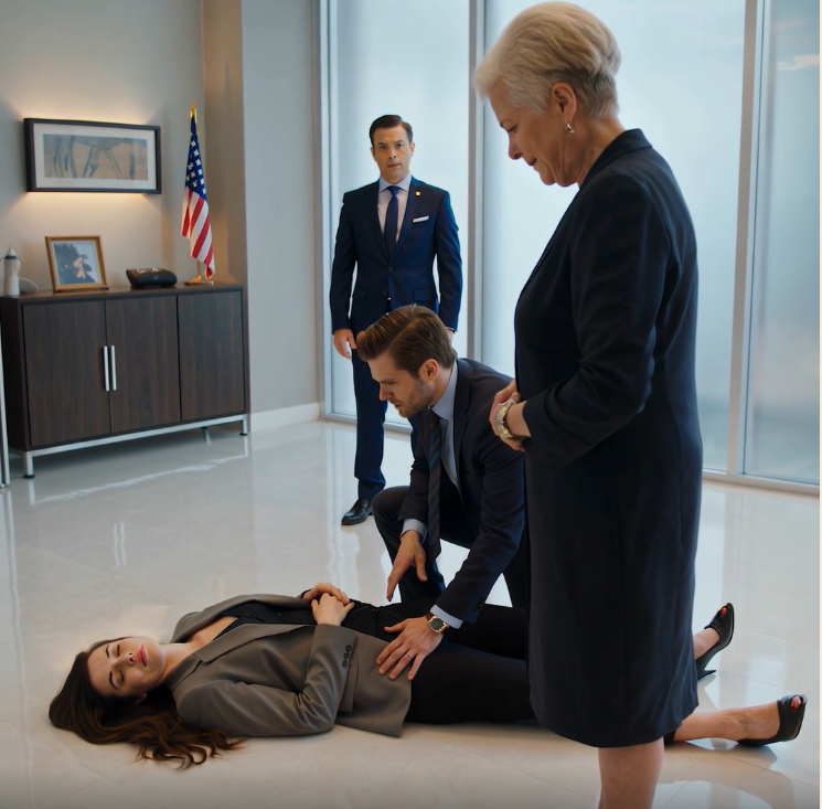 Jechałam na spotkanie w sprawie spadku po mężu, gdy akurat siedziałam w samochodzie, podbiegł do mnie obcy mężczyzna w pogniecionym ubraniu i krzyknął: „Proszę pani, niech pani nie odpala tego samochodu! Pani synowa…”. Zrobiło mi się zimno. Ale kiedy dotarłam na miejsce spotkania, moja synowa zemdlała na mój widok.