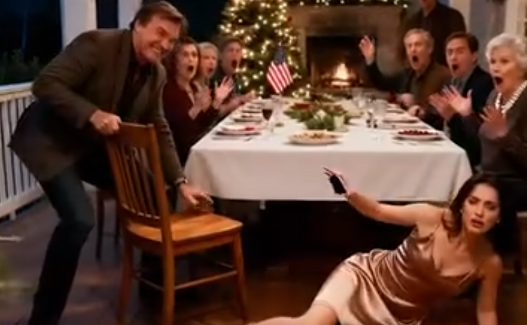 Mój ojczym popchnął mnie przy świątecznym stole i powiedział: „To miejsce należy do mojej prawdziwej córki. Wynoś się”. Wylądowałem na podłodze przed całą rodziną. Ale nie wiedział, że tej właśnie nocy zmienię jego życie na zawsze. Kiedy obudził się następnego ranka… 47 nieodebranych połączeń…