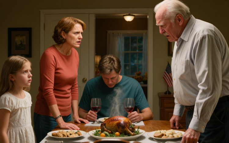 Moja córka spojrzała na mnie, jakbym był dla niej ciężarem, a potem krzyknęła: „Zamknij się, wdowcu!”, siedząc przy stole w domu, który własnoręcznie zbudowałem dla żony i dziecka. Następnego ranka po cichu spakowałem walizkę, zostawiłem list na kuchennym stole, a kiedy skończyła go czytać, jej twarz zbladła i zamarła, jakby wiedziała, że ​​nadchodzi coś strasznego, czego nie da się cofnąć.