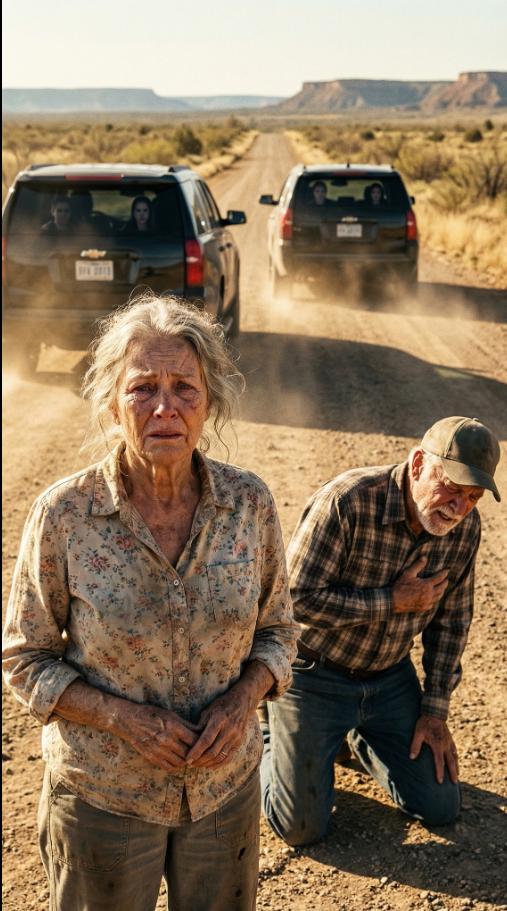 „Nigdy nie pomyślałam, że moje własne dzieci spojrzą mi w oczy i powiedzą: »Teraz jesteś tylko ciężarem«. Potem odjechali, zostawiając Anthony’ego i mnie na opustoszałym poboczu w palącym słońcu, w samych ubraniach na plecach. Mój mąż upadł obok mnie, szepcząc: »Rose… niech to nie będzie koniec«. Ale gdy kurz opadł, zdałam sobie sprawę, że ten koszmar to dopiero początek”.