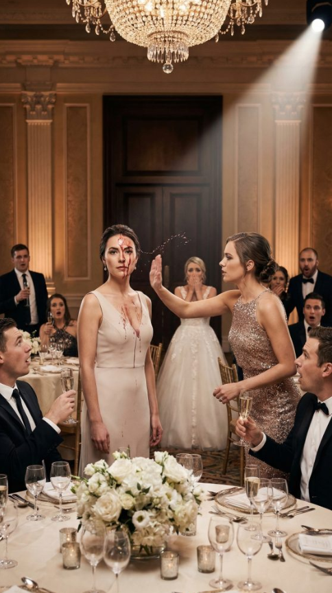 Wciąż pamiętam ten dźwięk – ostry trzask, który uciszył całą salę weselną. „Nie pasujesz tu” – zadrwiła, zanim chlusnęła mi winem prosto w twarz. Rozległ się jęk. Moje ręce zadrżały, ale ich nie otarłam. Zamiast tego uśmiechnęłam się. „Jesteś pewna, że ​​wiesz, kim jestem?” – zapytałam cicho. Sala zadrżała. Bo w następnej chwili… wszystko, co myślała, że ​​wie, miało się rozpaść.