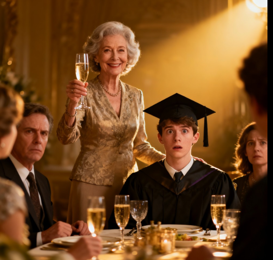 MOJA BABCIA STRZAŁAŁA KIELISZKIEM I POWIEDZIAŁA PODCZAS MOJEJ OBIADOWEJ UKOŃCZENIA STUDIÓW: „JESTEM TAK DUMNA Z TEGO, JAK ZARZĄDZIŁEŚ TYMI 3 600 000 DOLARÓW, KTÓRE DLA CIEBIE ODŁOŻYŁAM”. JA PO PROSTU SIEDZIAŁAM TAM, WPATRUJĄC SIĘ W TE 3,6 MILIONA DOLARÓW? I TO BYŁ TEN MOMENT – WSZYSTKO GŁĘBOKO W CISZY.