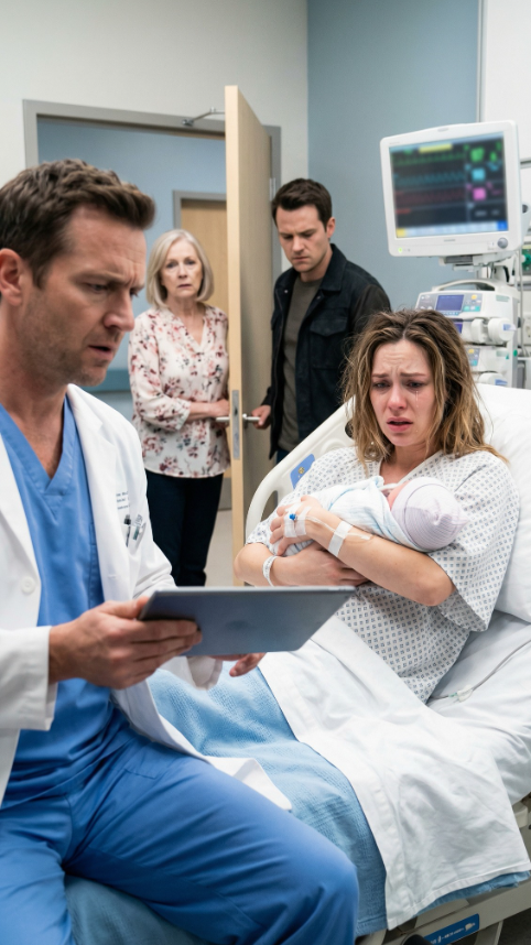 Byłam w siódmym miesiącu ciąży, kiedy odwrócili się ode mnie. „Kłamiesz” – syknęła moja matka, a jej oczy niczym zimne szkło. Brat nawet nie podniósł wzroku. „Nie dzwoń do nas więcej”. Błagałam, trzęsłam się, obiecywałam prawdę – ale drzwi i tak się zatrzasnęły. Potem, na sali porodowej, lekarz zamarł. „Czekaj… twoja grupa krwi – to nie może być prawda”. Moje dziecko płakało. Mój świat pękał. I to był moment, w którym ich prawdziwy sekret w końcu wyszedł na jaw… i nie był to mój.