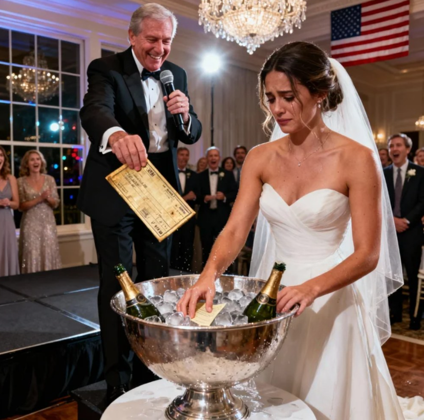 Na moim ślubie dziadek dał mi starą książeczkę oszczędnościową. Tata wrzucił ją do lodu: „Śmieci należą do śmieci!”. Wyszedłem. I tak poszedłem do banku. Kasjerka zbladła: „Proszę pani… proszę nie wychodzić”.