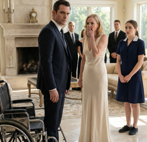 „Udawałam swoją niepełnosprawność, żeby wystawić na próbę kobietę, która przysięgała, że ​​mnie kocha – ale w chwili, gdy wyszeptała: »Nie mogę marnować życia na złamanego mężczyznę«, mój świat się zawalił. Wtedy biedna służąca wzięła mnie za drżącą dłoń i powiedziała: »Nawet jeśli nic nie masz, wciąż zasługujesz na miłość«. Myślała, że ​​jestem bezsilna… ale nie miała pojęcia, kim naprawdę jestem. I ja też nie – aż do tamtej nocy”.