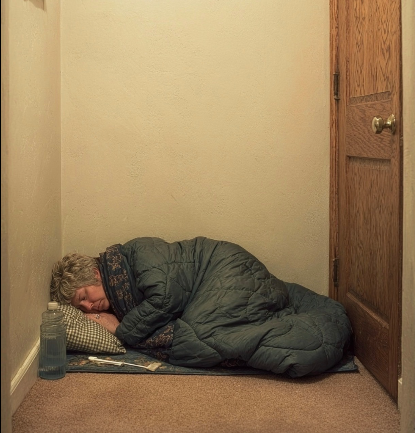 moja szwagierka zmusiła mamę do wyjścia na korytarz podczas naszych „rodzinnych” wakacji