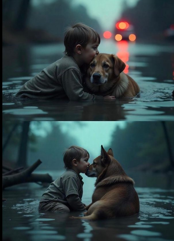 Zniknął w potopie: Jak obcy pies stał się bohaterem małej dziewczynki