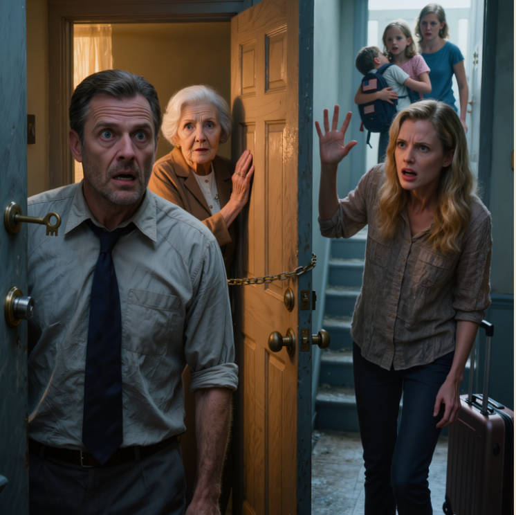 „Żona mojego syna krzyknęła: »Twoja matka zwariowała, zostawia nas tu z czwórką dzieci!« po prawie dwóch godzinach walienia w moje drzwi z taką siłą, że zatrzęsła się klatka schodowa, podczas gdy dzieci siedziały na korytarzu i płakały nad walizkami, a mój syn wybiegł z pracy, jakby przyjechał na miejsce zdarzenia, ale w chwili, gdy wsunął klucz do zamka i zamarł, oboje zaczęli rozumieć, że poważny błąd został już popełniony wcześniej”.