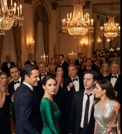 „Myślałem, że już nigdy się nie pokażesz” – uśmiechnął się mój były, obejmując ją ramieniem jak trofeum. Śmiech przetoczył się przez salę – aż podeszłam. „Chciałeś mnie zawstydzić?” – zapytałam cicho. Jego uśmiech zniknął, gdy za mną rozległ się znajomy głos: „Kochanie, czekają na nas”. Mój mąż. Prezes. Szok na jego twarzy? Bezcenny. Ale to był dopiero początek.