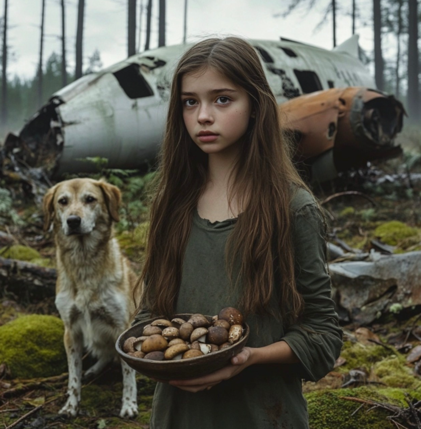 Opuściła sierociniec i zamieszkała w domku w lesie – a potem znalazła rozbity samolot ze swoim imieniem