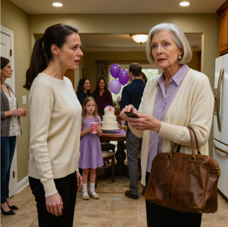 „Odwołaj swoje plany i przyjdź posprzątać mój dom, to najmniej, co możesz zrobić” – powiedziała moja synowa w trakcie przyjęcia urodzinowego mojej wnuczki, przed 30 gośćmi, podczas gdy ja byłam na rozmowie, która mogła odmienić moje życie. Po raz pierwszy od 12 lat rozkazywania powiedziałam „Nie”, ona zerwała się na równe nogi i krzyknęła: „Jesteś do niczego”, a ja wzięłam torebkę i poszłam do drzwi, wiedząc, że ktoś właśnie popełnił ogromny błąd.