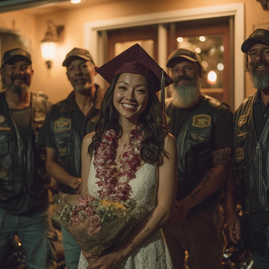 Uroczystość ukończenia szkoły przez moją córkę została przerwana przez siedmiu motocyklistów z ważnym przesłaniem