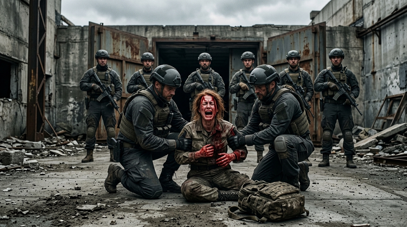 Oskarżona o zdradę stanu przed 301 SEALs — dopóki nie nacisnęła przycisku Play i nie ujawniła prawdziwego zdrajcy