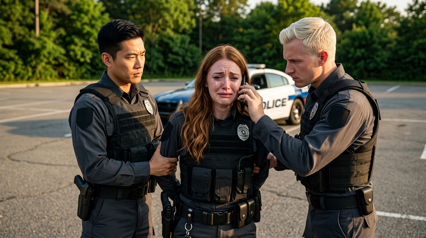 „Podnieście ręce!” Aresztowali ją w mundurze – a potem jeden telefon zmienił wszystko.