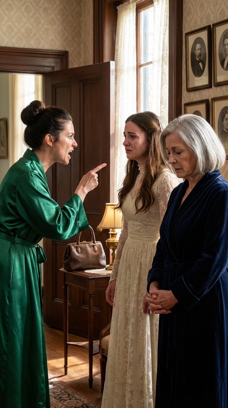 Weszłam do pokoju i zobaczyłam siostrę w mojej sukni ślubnej – planowała nawet wystąpić jako „współpanna młoda” na moim własnym ślubie. Mama powiedziała: „Niech twoja siostra też poczuje się wyjątkowo”. Spojrzałam jej prosto w oczy i krzyknęłam: „Zdejmij ją, bo w ogóle nie będzie ślubu”. Śmiała się ze mnie – aż zrozumiała, że ​​mówię zupełnie serio.