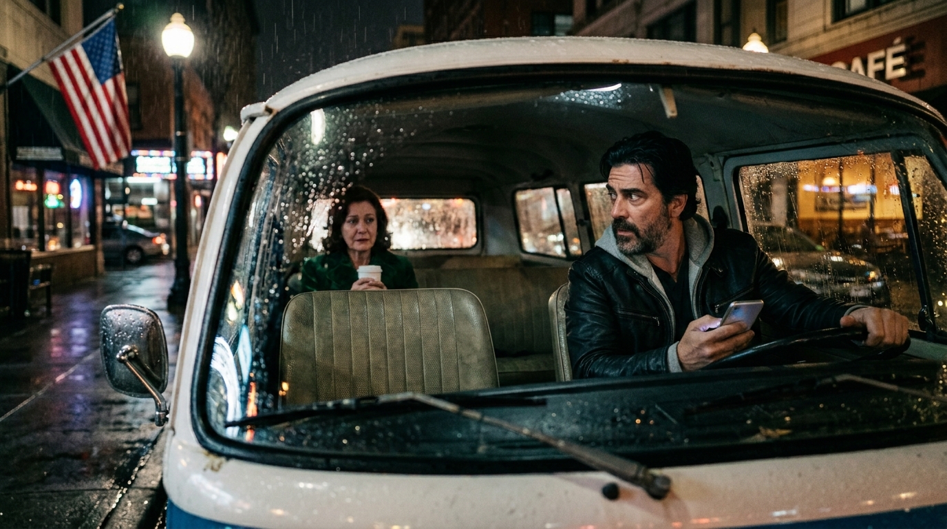 Po śmierci męża podjęłam pracę na nocną zmianę i każdego wieczoru ten sam kierowca odwoził mnie do domu. Zawsze zostawiałam mu herbatę. Aż pewnej nocy przejeżdżał obok mojej ulicy, spojrzał na mnie w lusterku i powiedział: „Proszę, nie wracaj dziś wieczorem. Coś jest nie tak – a jutro pokażę ci dlaczego”.