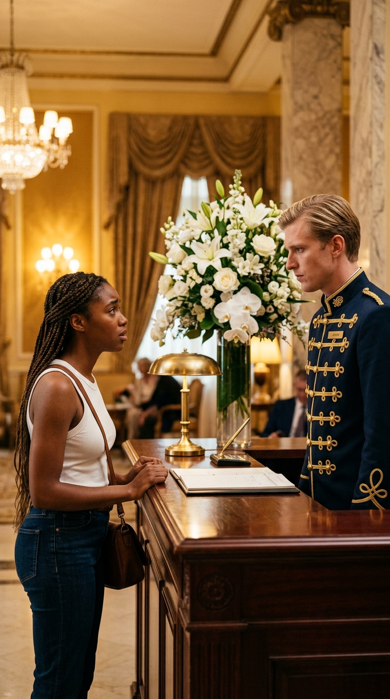 Pracownicy hotelu oskarżają czarną kobietę o kradzież, nie zdając sobie sprawy, że jest właścicielką hotelu!