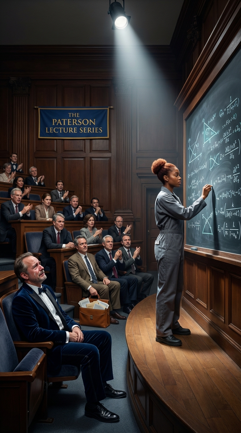 Uśmiechnął się ironicznie, gdy woda rozlała się po jego „niemożliwych” równaniach. „Rozwiąż to, a dam ci wszystko” – zadrwił miliarder. Myślał, że jestem po prostu czarną kelnerką w poplamionym fartuchu – kimś, kogo należy upokorzyć, a nie straszyć. Ale kilka godzin później, w najjaśniejszych światłach świata, wzięłam marker, stanęłam przed dowodem wartym miliard dolarów i usłyszałam, jak w sali zapada cisza. Nawet MIT przestało oddychać. To, czego mieli się o mnie dowiedzieć, zmieni wszystko.