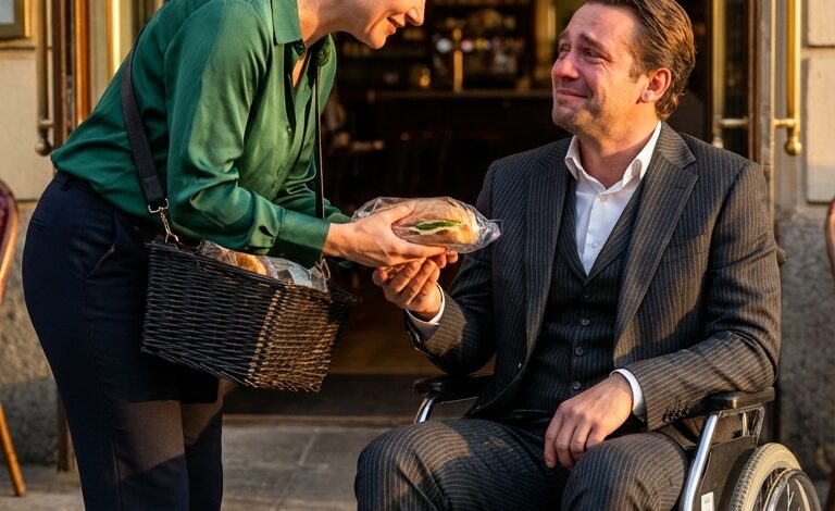 Sprzedawała kanapki przed drzwiami biura, aż w końcu zaproponowała jedną milionerowi – wszystko się zmieniło