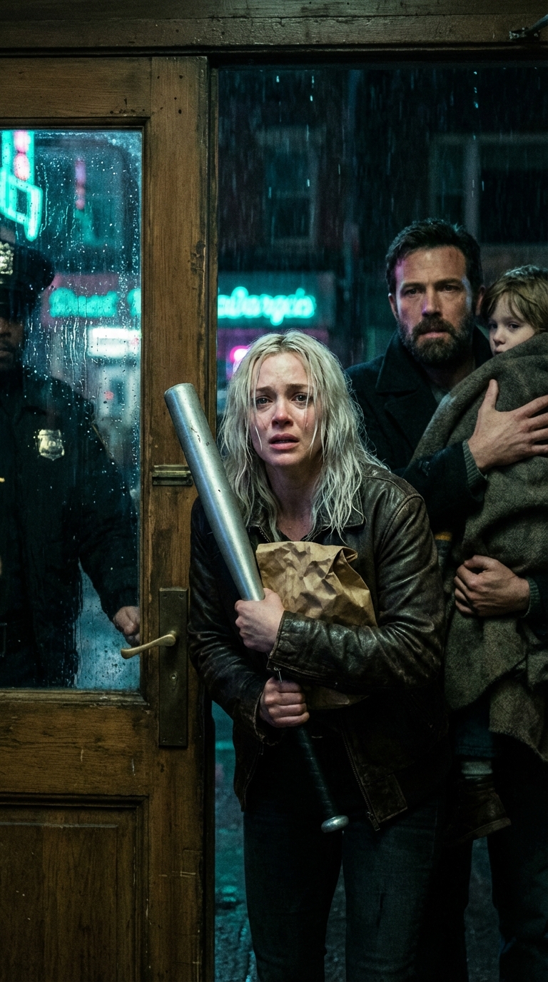 Ain walił łomotem w blaszany dach, kiedy pojawił się w moich drzwiach – przemoczony, drżący, tuląc chłopca, który wyglądał na jakieś osiem lat. „Proszę” – wychrypiał nieznajomy – „tylko pięć minut”. Powinnam była odmówić. Nie miałam nic – ani pieniędzy, ani działających zamków, ani powodu, żeby komukolwiek ufać. Ale dziecko podniosło głowę i wyszeptało: „Siostro… w końcu mnie znalazłaś”. Ścisnęło mnie w żołądku. Nigdy wcześniej go nie widziałam. Wtedy mężczyzna wcisnął mi w dłonie wilgotną kopertę. „Cokolwiek zrobisz” – syknął – „nie otwieraj jej, dopóki nie ucichnie grzmot”. A na zewnątrz – ktoś zaczął pukać w drzwi.