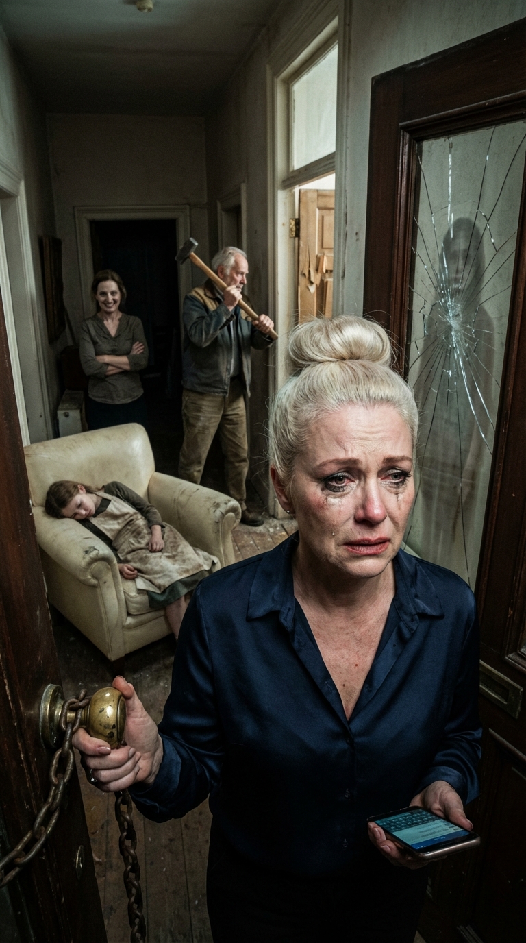 Moja 17-letnia córka przez trzy dni nie spała całą noc, gotując kolację dla 23 osób na urodziny babci. Krzesła były już przygotowane, a trzypiętrowy tort wciąż pachniał cukrem. Dziesięć minut przed rozpoczęciem przyjęcia dziadek napisał wprost: „przechodzimy do restauracji, tylko dla dorosłych!”. Nie zrobiłam sceny – po cichu zajęłam się jedną rzeczą… piętnaście godzin później drzwi wejściowe zaczęły się trząść, a oni wyszli na zewnątrz i wołali nasze imiona.