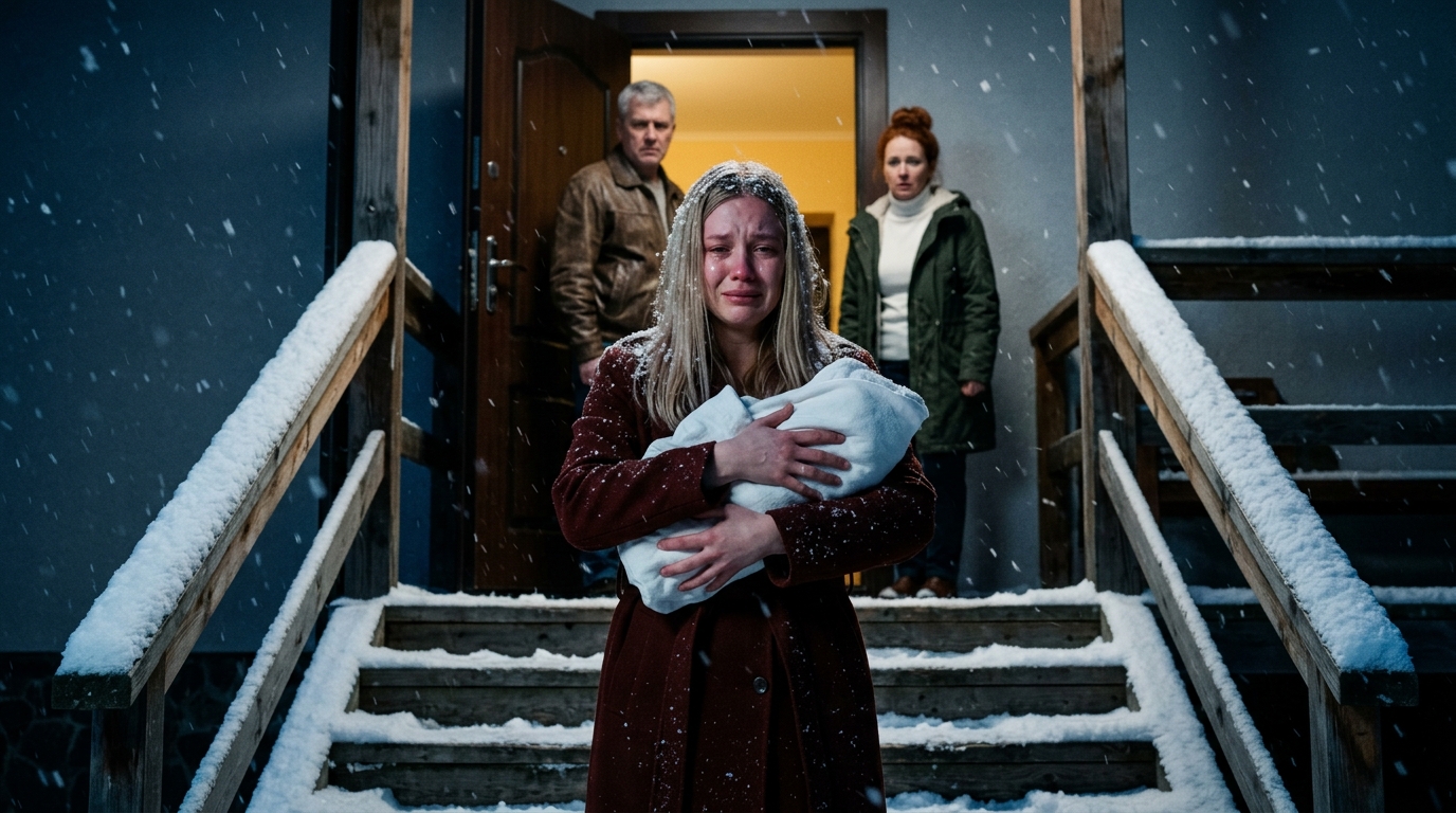 Z powodu kochanki mojego męża, on i jego matka wyrzucili mnie i moje trzydniowe dziecko w śnieżycę. Nie mieli pojęcia, że ​​właśnie odziedziczyłam po dziadku fortunę wartą 2,3 miliarda dolarów. Niecałe dwadzieścia cztery godziny później sprawiłam, że tego pożałowali – i zamieniłam ich życie w piekło.