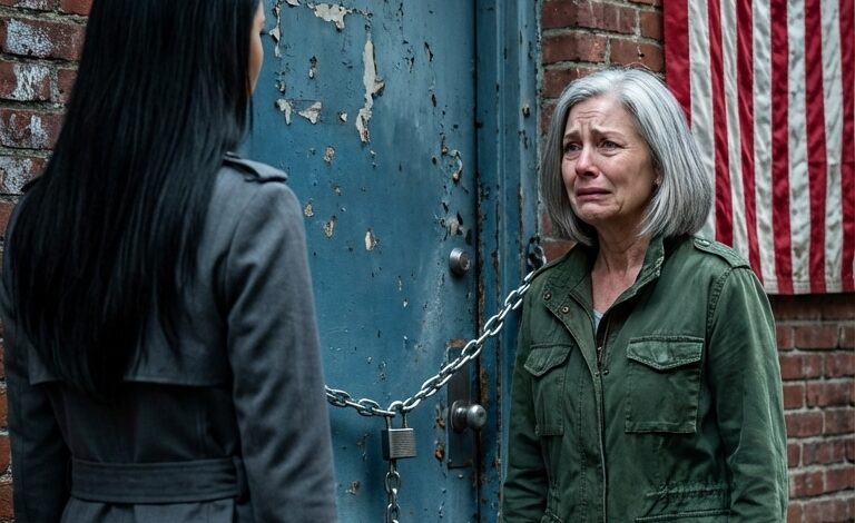 Mój mąż nie żyje od pięciu lat, a ja co miesiąc wysyłałam teściom 200 dolarów na „spłatę długu”. Piątego dnia wciąż wdrapywałam się na piąte piętro starego budynku w Chicago, wsuwając kopertę przez szczelinę w żelaznych drzwiach. Wtedy sąsiad złapał mnie za nadgarstek i szepnął: „Przestań wysyłać pieniądze… sprawdź kamerę między czwartym a piątym piętrem”. Tej nocy, kiedy otworzyłam nagranie, zegar wskazywał 1:45 w nocy – i nie mogłam już oddychać.