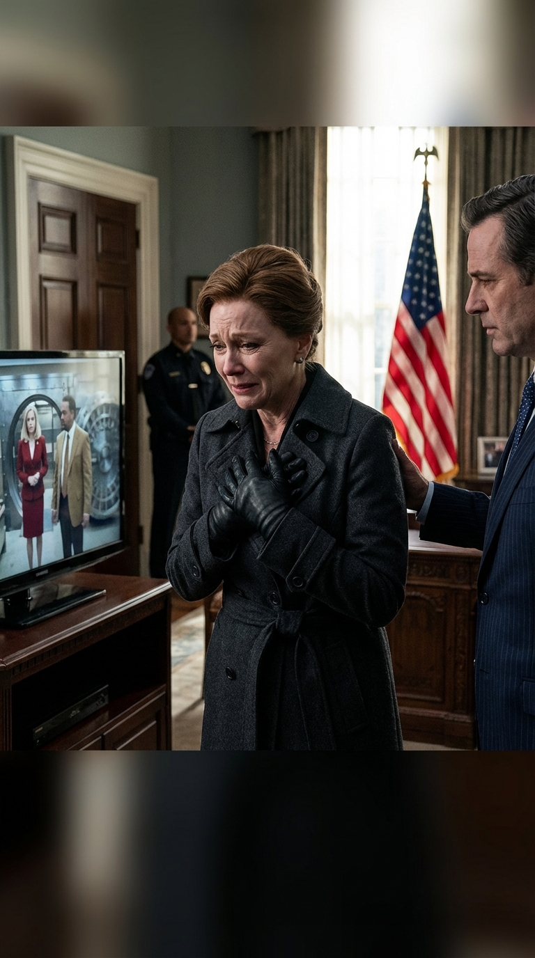 W końcu otworzyłam skrytkę depozytową mojego zmarłego męża, spodziewając się jedynie testamentu i dokumentów ubezpieczeniowych, ale kierownik banku zbladł i zadrżał, obracając monitor bezpieczeństwa w moją stronę — Vanessa stała przed pomieszczeniem z sejfem dwa dni wcześniej, a osoba obok niej uświadomiła mi, że popełnili bardzo duży błąd, myśląc, że przybędę za późno,