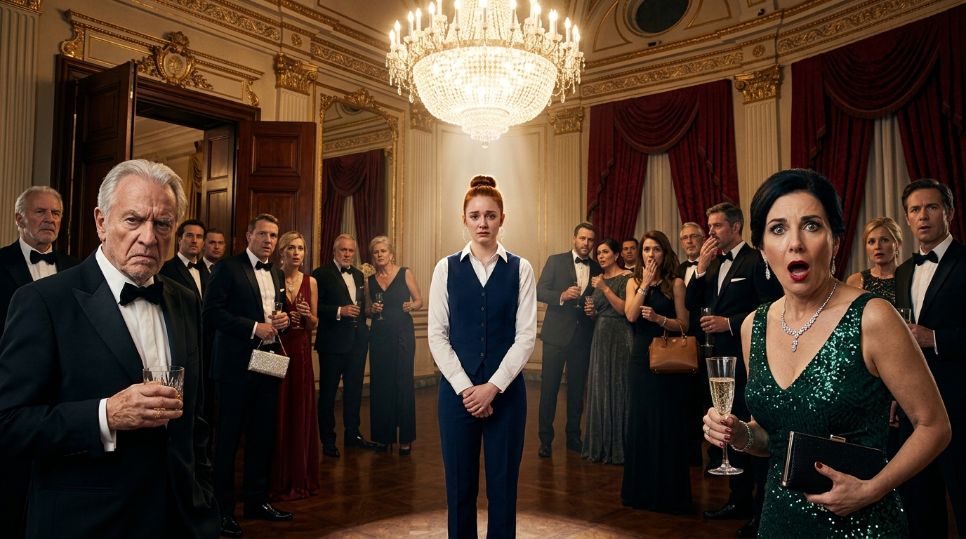 „Mówią, że za pieniądze można kupić władzę – ale dziś wieczorem władza ujawniła coś o wiele brzydszego. »Kelnerka taka jak ty nie umiałaby nawet czytać«, zadrwiła żona miliardera. Sala wstrzymała oddech. Poczułem ukłucie, rumieniec na twarzy… ale się uśmiechnąłem. »Jesteś tego pewna?«, zapytałem cicho. To, co zrobiłem, starło jej uśmieszek z twarzy – i nagle słowo »analfabetka« przestało do mnie należeć…”