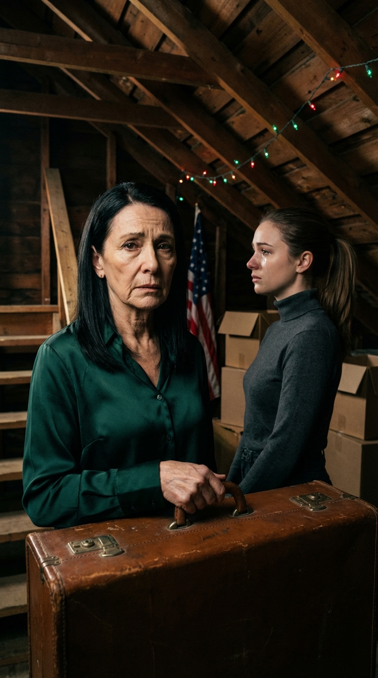 „Na strychu…?” zapytałem cicho. Córka unikała mojego wzroku. „Rodzice Roba przyjeżdżają jutro… pokoje gościnne są dla nich”. Podczas tej wizyty córka umieściła mnie na zakurzonym strychu, a jej teściowie zostali w pokojach gościnnych. I wtedy uświadomiłem sobie coś bolesnego: w idealnym życiu, które tak ciężko budowała, jej własna matka została po cichu przeniesiona na górę, by spać wśród starych pudeł i świątecznych dekoracji. Nie powiedziałem ani słowa. Zachowałem uprzejmość, przełknąłem ból i w milczeniu przyjąłem to wszystko. Ale ona nie miała pojęcia, że ​​właśnie wygrałem na loterii. Dwa tygodnie później, gdy wiadomość o mojej wygranej trafiła na pierwsze strony gazet,