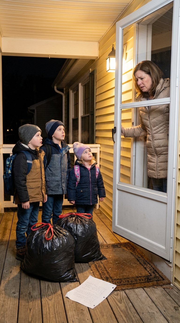 Zostawiła swoje dzieci pod moimi drzwiami i zniknęła. Lata później, kiedy w końcu podziękowały mi za wychowanie, wróciła i zażądała pieniędzy. Tak właśnie się stało, gdy dzieci wybrały swoją prawdziwą matkę.