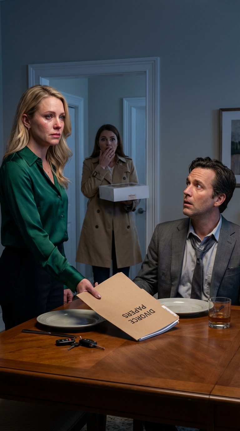 „W dniu, w którym mój mąż awansował, spojrzał mi prosto w oczy i warknął: »W tym domu to ja jestem królem. Kiedy mówię, słuchaj«. Moje serce nie pękło – zamarło. Bez słowa wyciągnęłam z szuflady złożoną kartkę papieru i położyłam ją przed nim. Rozwód. Jego twarz zbladła, gdy w pokoju zapadła cisza… ale to był dopiero początek”.